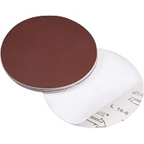 Uxcell 25pcs 8 PSA Sanding Discs 60 Grits Aluminum Oxide Sandpapers Uxcell 25pcs 8 PSA Sanding Discs 60 Grits Aluminum Oxide Sandpapers
