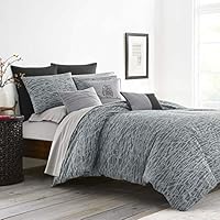 ED Ellen DeGeneres Boceto Comforter Set, Queen, Grey