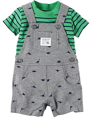 Carter's Baby Boys 2pc Set Overall And Top