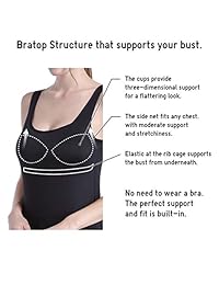 HBY Camisola para dama con estante integrado, sujetador acolchado, tirantes, color sólido