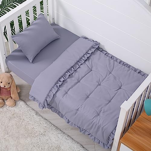 JISEN Crib Bedding Set