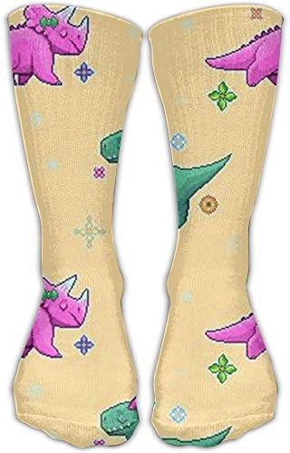 Design Cute Dinosaure Patterns Fun And Cool Art Socks For Women &Girl