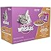 WHISKAS CHOICE CUTS Poultry Selections Variety Pack Wet Cat Food Pouches 3 Ounces (Pack of 48)