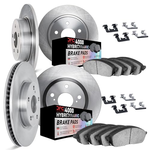 Dynamic Friction Company Front and Rear Brake Kit Fits 2004-2011 Volvo S40; 200…