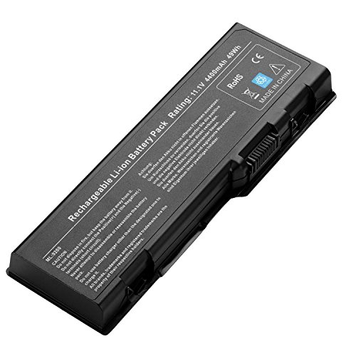 BND Laptop Battery for Dell Inspiron 6000 9200 9300 9400 E1705, fits P/N D5318 / U4873 / 310-6321 / 312-0340 / 312-0349 - 12 Months Warranty [6-Cell 4400mAh/49Wh] - Thumbnail 2