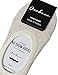 OSABASA H2H Womens Casual No-Show 3Pairs Socks of Various Pastel Colors BEIGE M (SET3KWMS058)