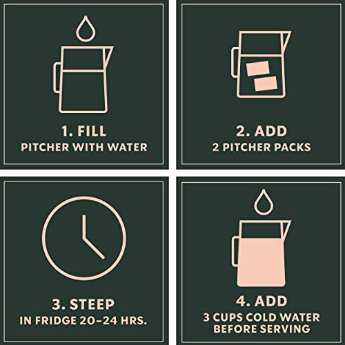 Starbucks Cold Brew Coffee, Signature Black, Pitcher Packs, 8.6 Oz