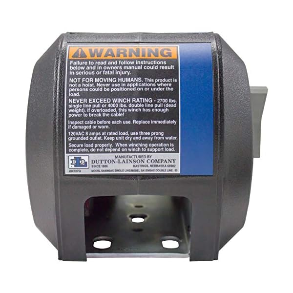 GOLDENROD DuttonLainson SA9015AC Electric Winch with Builtin Remote