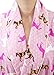 Leisureland Women's Cotton Flannel Novelty Robe Horse Pink,One Size