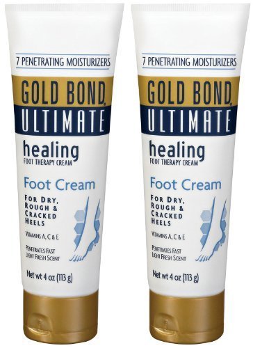 GOLD BOND ULTIMATE HEALING FOOT THERAPY CREAM, 4 OZ, 2 PK BY GOLD BOND BY GOLD BOND