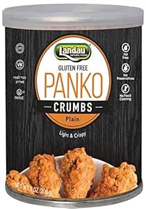 Landau Panko Crumbs"Gluten Free" Kosher For Passover 7 Ounce (Plain)
