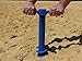 ABP Digital Beach Umbrella Sand Anchor ~ Fishing Pole Holder ~ Tents ~ Canopies ~ Flags ~ Pet Leash Holder (Blue)