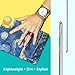 MoKo Case for iPad Pro 10.5 - Slim Lightweight Smart-shell Stand Cover with Translucent Frosted Back Protector for Apple iPad Pro 10.5 Inch 2017 Released Tablet, Starry Night (Auto Wake / Sleep)