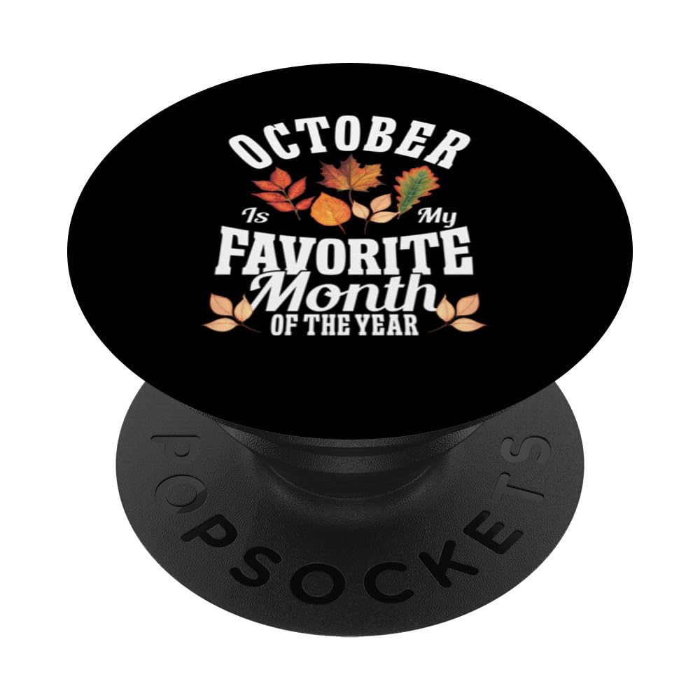 Leaf Peeper Squad Autumn Peeper Gear Leaf Collecting Fall PopSockets Swappable PopGrip