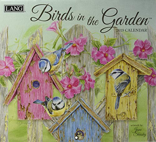 Birds in the Garden 2019 Calendar: Free Wallpaper Download by