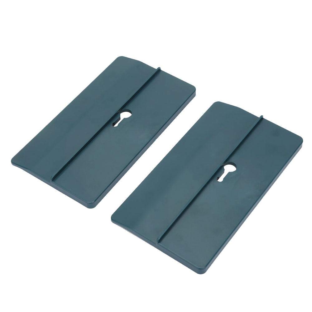 ABS Drywall Lifter Tool, 2-Piece Ceiling Support, 15 x 8 cm, Gypsum Board Panel Installation Aid, Black