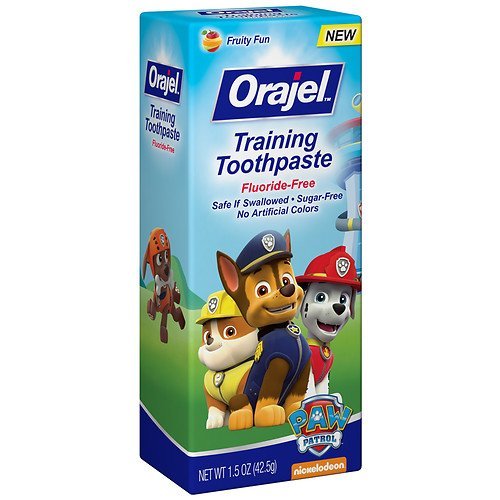 Oraje PAW Patrol Fluoride Free Toothpaste - 1.5 Oz(Pack of 2)