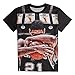 Wish-Ido Men San Antonio Spurs Basketball Gametime Loose T Shirts