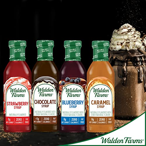 Walden Farms Variety Pack Syrups, 12 oz., 0g Net Carbs Keto Friendly