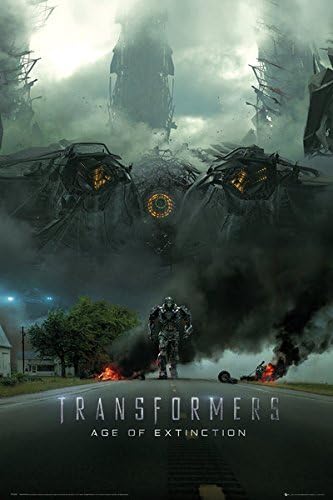 Transformers 4: Age Of Extinction - Movie Poster / Print (Imax Teaser) (Size: 24" x 36") (Poster &amp; Poster Strip Set)