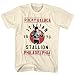 Rocky - Mens Rocky Balboa T-Shirt, X-Large, Vintage White