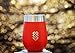 Summit Outdoor Wine Glasses, Vacuum Insulated Wine Tumbler With Lid, Stainless Steel Metal Cup, Unbreakable, Shatterproof, Portable, Set of 2, Travel or Camping, New Sliding Lid