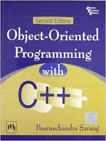 Object-oriented Programming with C++: SARANG: 9788120336704: Amazon.com ...