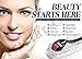 Tristar One Skin Care Titanium Microneedle 540 Micro Needles Derma Roller Needle-1.0mm