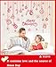 Red Elk PVC Composition Wall Stickers Vinyl Home Decor Reindeer Snowflake Xmas Wall Sticker DIY Removable Waterproof Easy Install for Kids' Room Living Room Bedroom Decal Mural Candy Bars