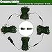 Linkable LED Christmas Lights 72ft 200Led Color Changing Tree Light,8 Mode Multi Color String light,DC24V Safe Adapter Decoration Light with Timer & Remote,Fairy Light for Halloween Wedding Xmas Party