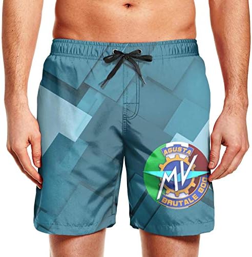 Fashion Mens Guys Cool Ducati-motorcycles-logo2- Beach Swimming Swim Pants