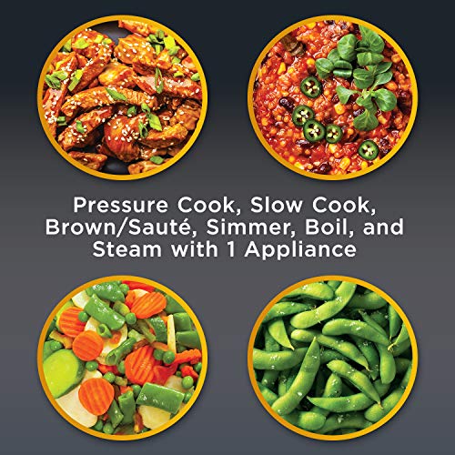 CrockPot 2100467 Express Easy Release 6 Quart Slow, Pressure, Multi