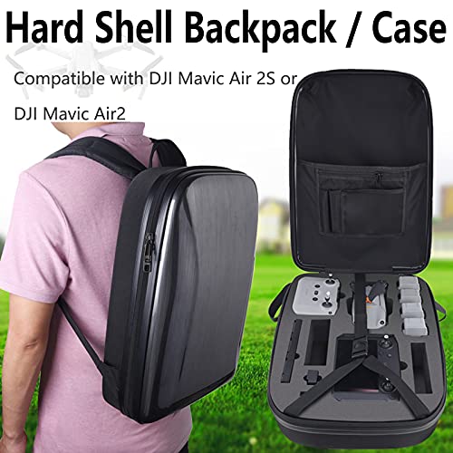 Hard Backpack Case for DJI Air 2S Mavic Air 2 Fly More Combo Drone