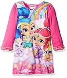Nickelodeon Little Girls' Toddler Shimmer and Shine Nightgown, Assorted, 2T
