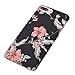 Noctilucent Floral Pattern, Amesica for iPhone 7 Plus Case, iPhone 8 Plus Case, Flex Hybrid PC Material Protective Case Cover for Apple iPhone 7 Plus/iPhone 8 Plus - (5.Inch)