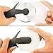 Pizza Cutter Slicer Wheel - LEMCASE Kitchen Tools and Gadgets with Stainless Steel Blade and Silicone Grips, Black
