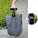 Retail Shopping Bags for Boutique - Large 14x18 Black Gift Bags with Handles Extra Thick Reusable Plastic Grocery Bags, 50pcs Bulk