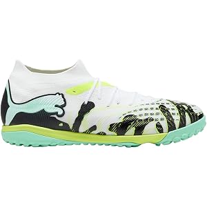 PUMA Mens Future 9 Match Creativity Turf Soccer Cleats - Green, White - Size 8.5 M