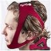 EasySleep Pro Adjustable Stop Snoring Chin Strap (Red)
