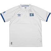 Umbro Men's EL Salvador Away Short Sleeve Jersey 2021-22-XLarge White/Blue