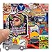 Back to The Future Stickers - Laptop Vinyl Waterproof 50 Pack Decals Suitable for Water Bottle Car Motorcycle Bicycle Bumper Skateboard Helmet Luggage Phone Case DIY Decoration Gift [No-Duplicate]