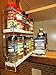 Vertical Spice Combo Spice Rack Drawer - Pull Out Pantry Organizers and Storage - Kitchen Cabinet Organizer - Seasoning Sliding Caddy - Made in USA (5.75