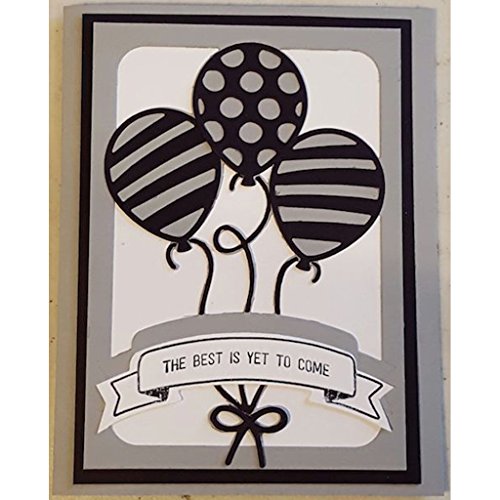 Yeahii Balloon Cutting Dies Stencil DIY Scrapbooking Embossing Album Paper Card Crafts