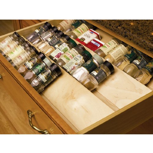 Omega National Spice Drawer Insert, 19 inch W