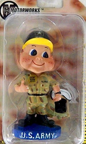 U.S. Army Bubba Racin' Fan Bobblehead in Battledress Uniform (BDUs)