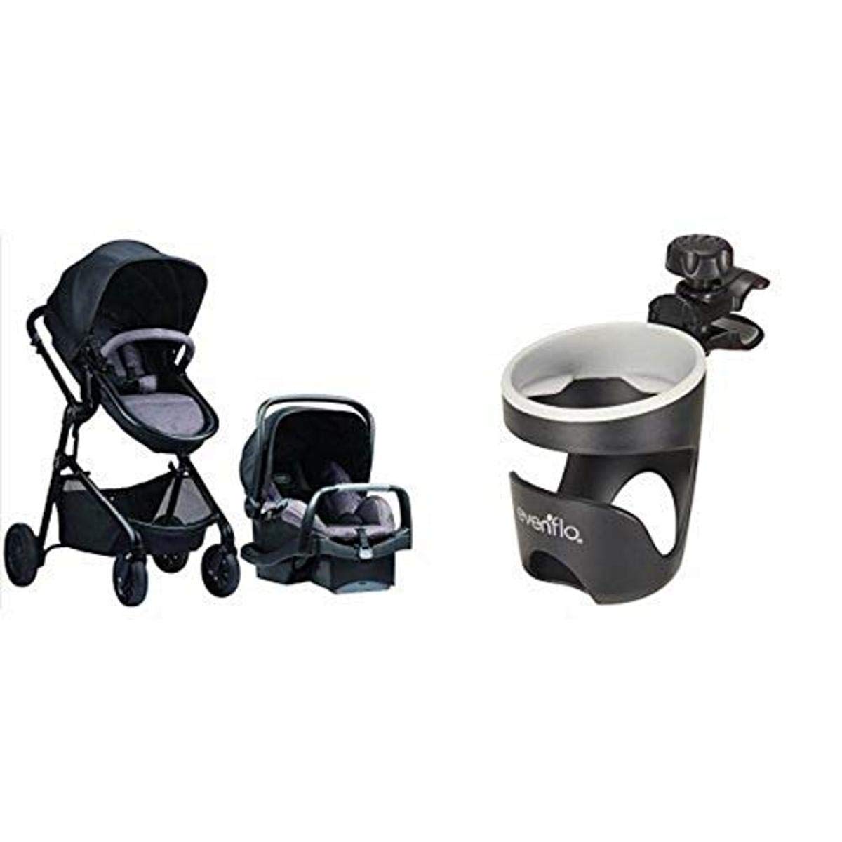 Evenflo Pivot Modular Travel System with Universal Cup Holder