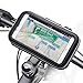 Bicycle Bike Phone Mount Holder, iKross Black Universal Water Resistant Pouch Holster Cover Case with 360 Degrees Rotatable Fits iPhone 7, 7 Plus, 6, 6 Plus Samsung and Android Smartphone Devices