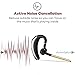 Bluetooth Headset, Wireless Business Bluetooth Earpiece V4.1 Ultralight Earphones in-Ear Earbuds with Mic for Office/Workout/Driving (Gold+Case)