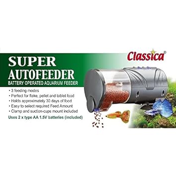 Buy Classica Super Auto Feeder Battery Operated Aquarium Fish