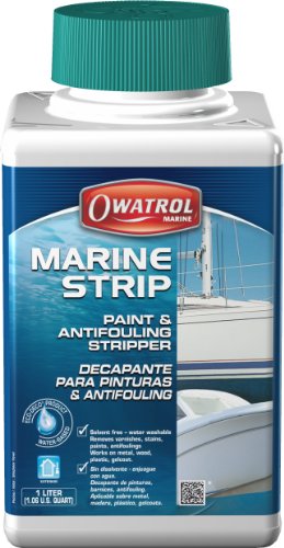 OWATROLMarine Strip, Paint and Antifouling Stripper for Marine Use, 1 Liter (1.06 Quart)